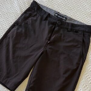 Boys Travis Mathew Black Shorts